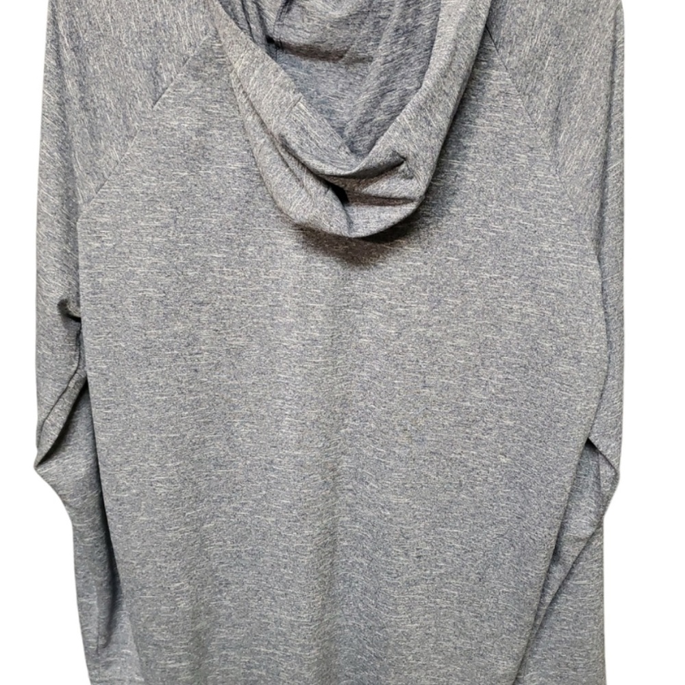 Nike Dri-FIT Heathered Hooded Hydroguard Swim Tee Rashguard Shirt UPF 40+ Small - Picture 4 of 9